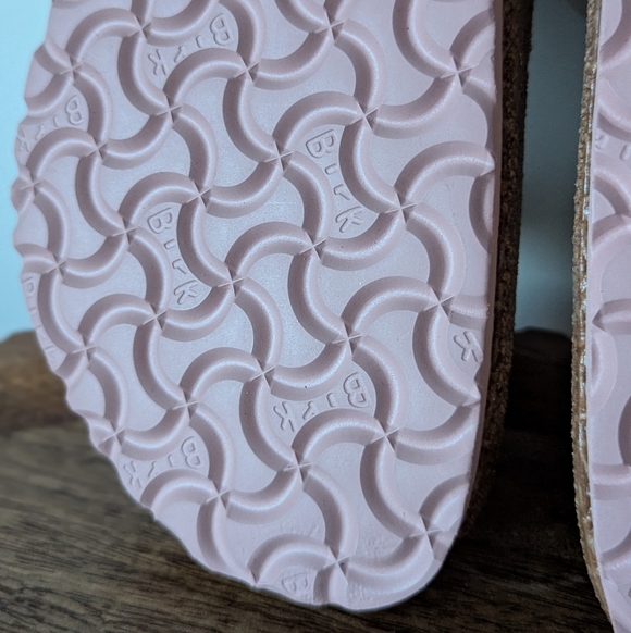 NEW Birkenstock Gizeh Vegan Rose Paisley Birko-flor-Regular Fit Size 39 L 8 M 6 - Picture 11 of 11